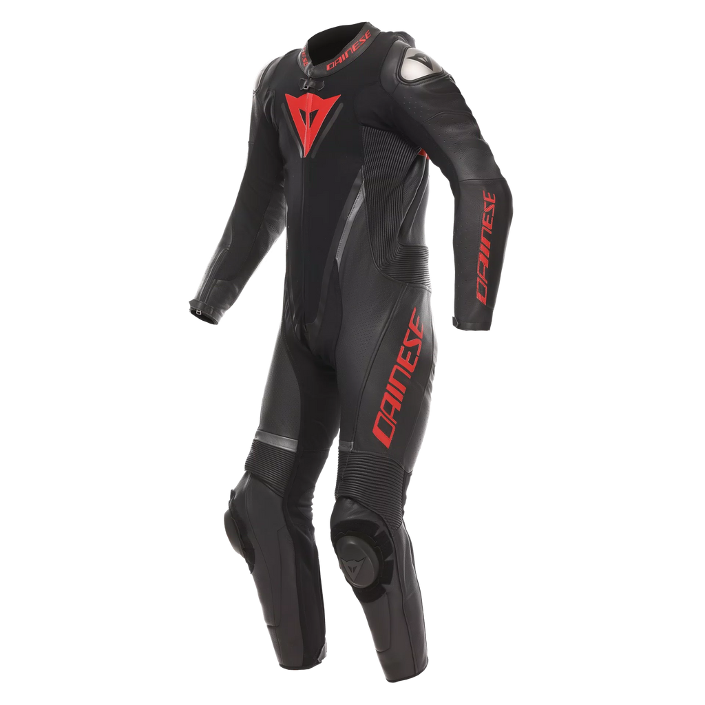 DEMON SPRINT - TUTA MOTO INTERA IN PELLE TRAFORATA UOMO