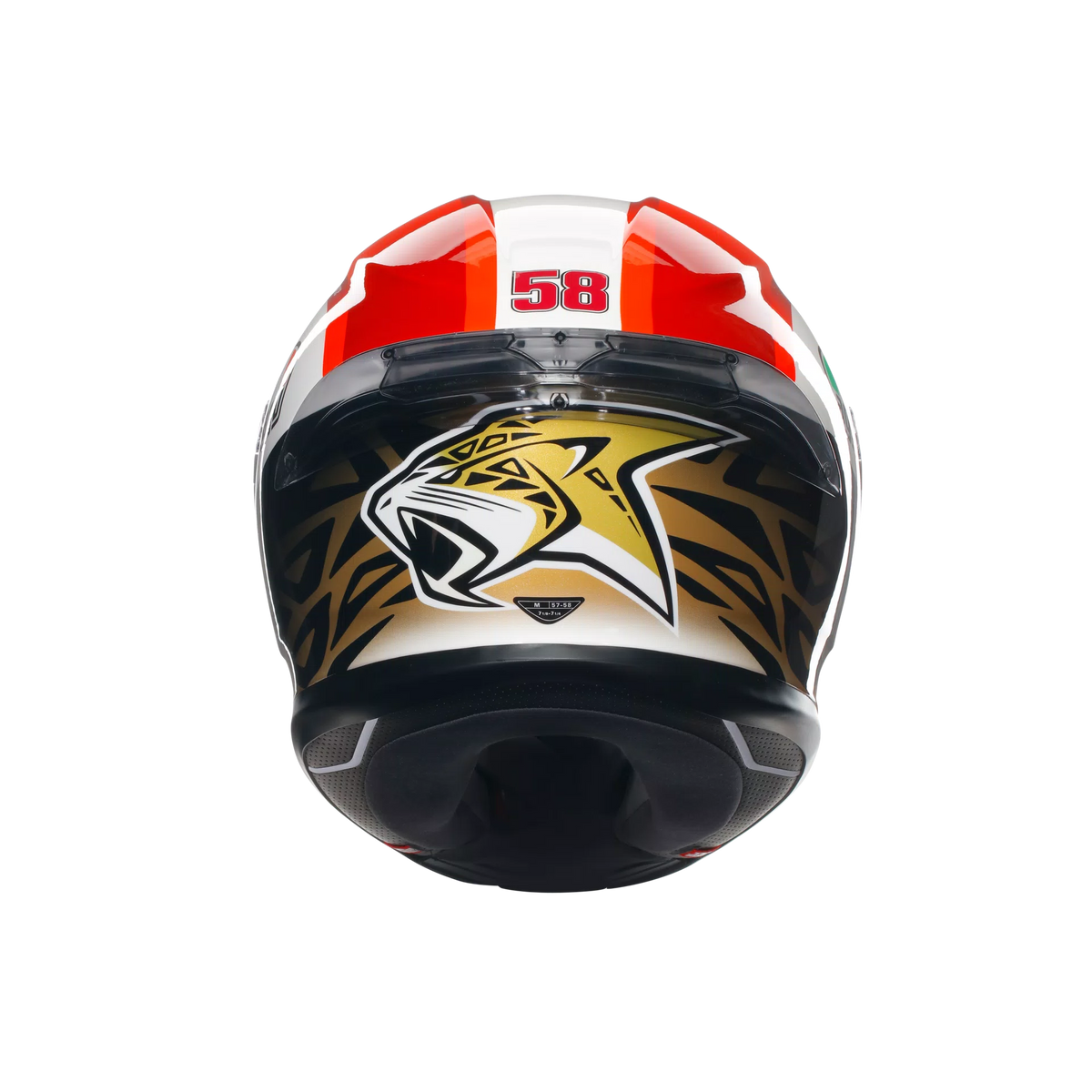 K6 S SIC58 - CASCO MOTO INTEGRALE E2206