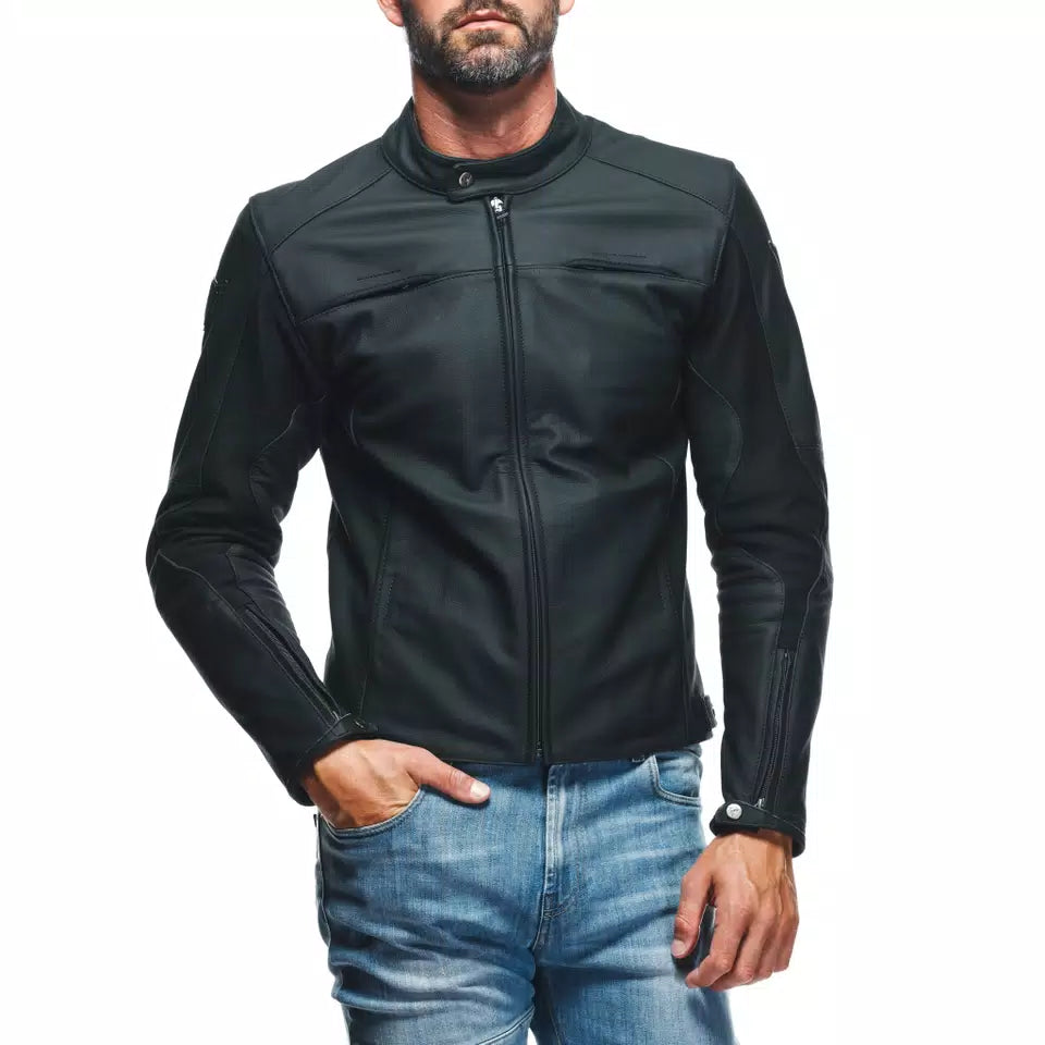 RAZON 2 - GIACCA MOTO IN PELLE UOMO