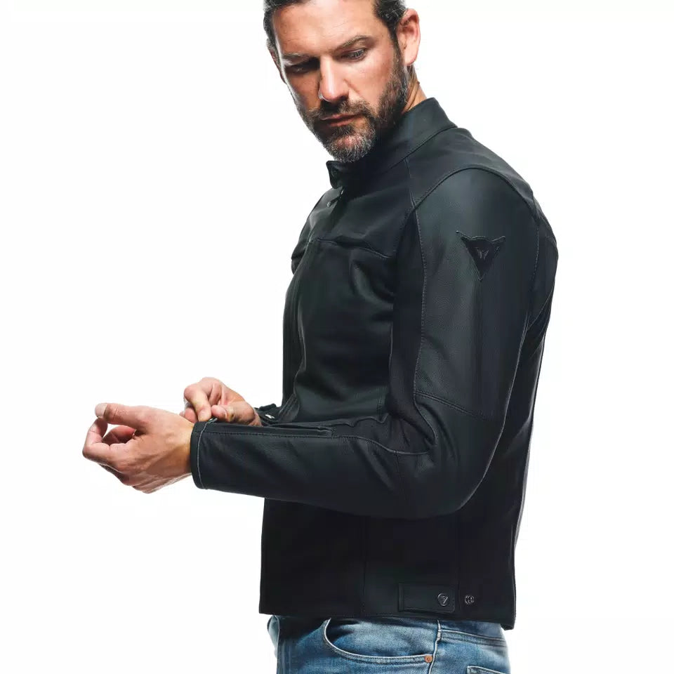 RAZON 2 - GIACCA MOTO IN PELLE UOMO