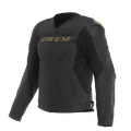 RACING 5 - GIACCA MOTO IN PELLE UOMO BLACK/GOLD